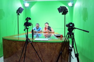 television and sound studio 